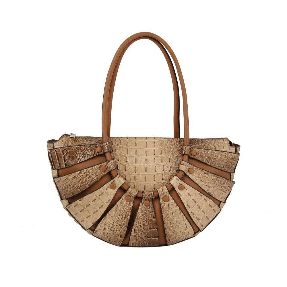 Large Size Croco Top Women Classic Top Handle Satchel Bag